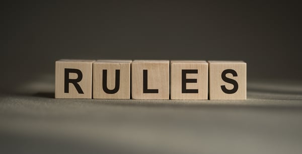 Wooden blocks that spell out the word 