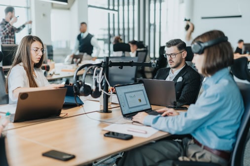 The idea of office space and cybersecurity, working together