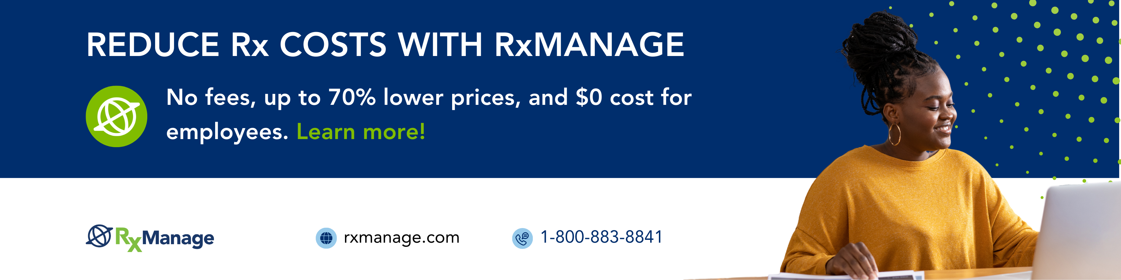 RxManage Reduce Costs Ad 